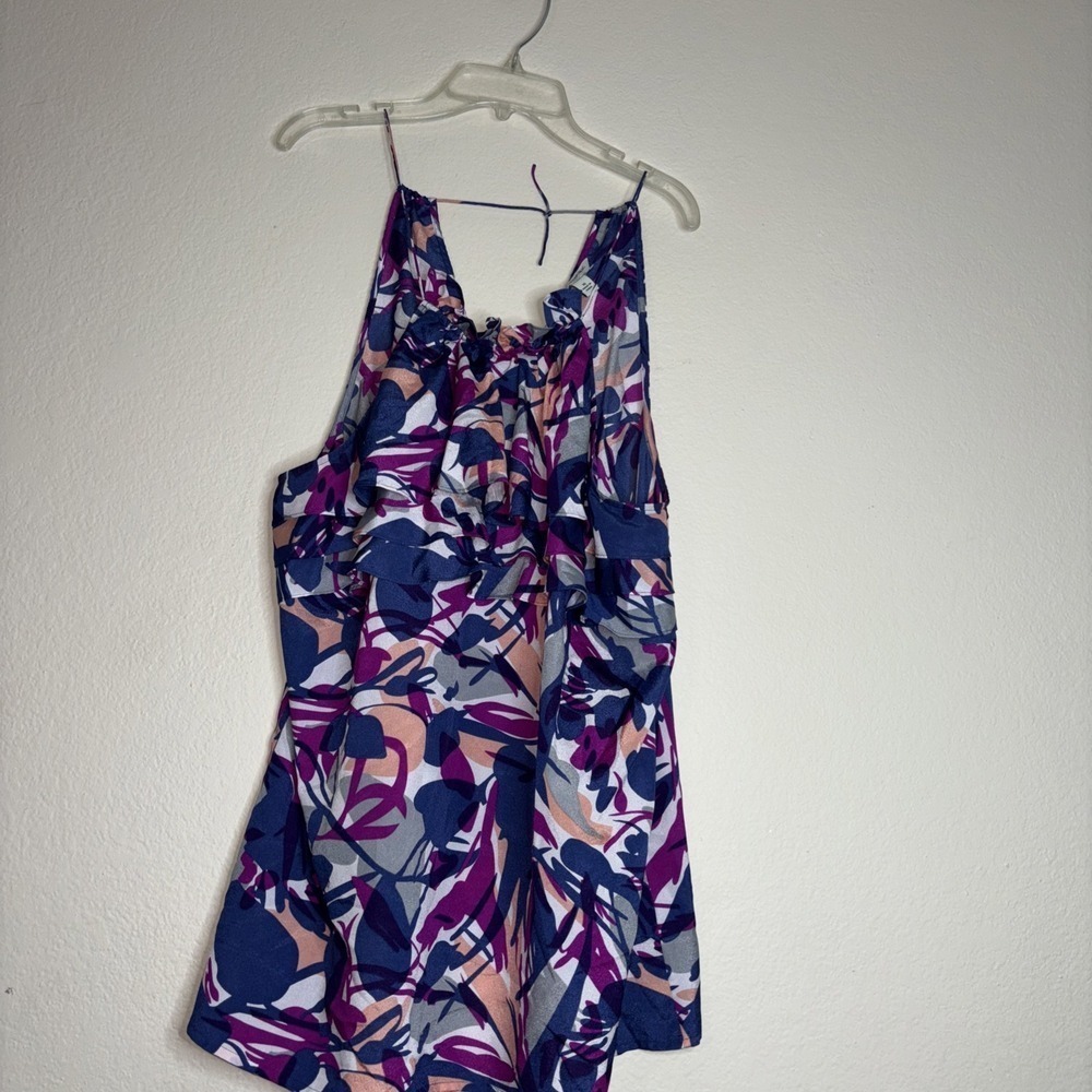 Banana Republic Ruffle Collar SleevelessTop-Women's XL